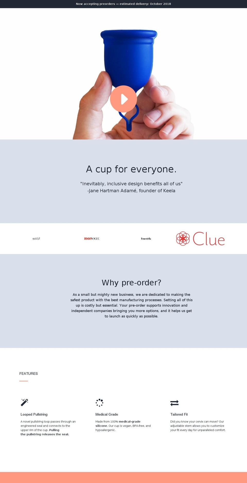 Copy of Jumpstart Shopify theme site example keelacup.com