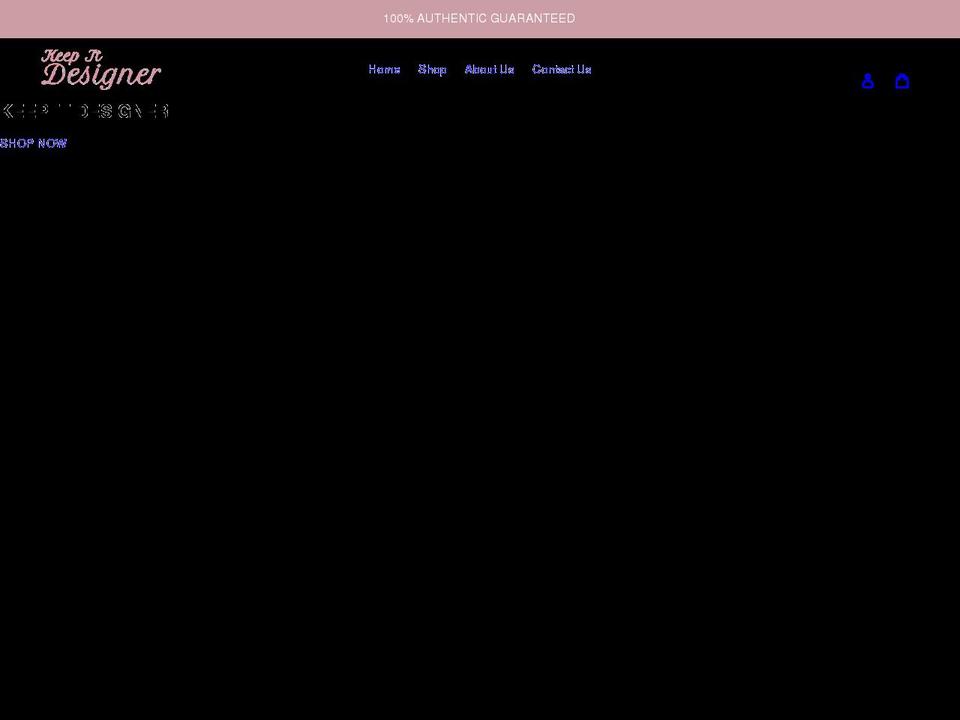keep-it-designer.myshopify.com shopify website screenshot