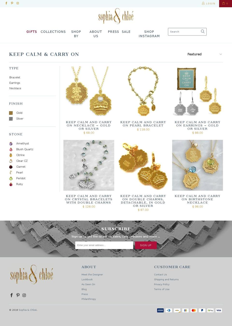 Turbo - 9 Oct 17 Shopify theme site example keepcalmandcarryonjewelry.com