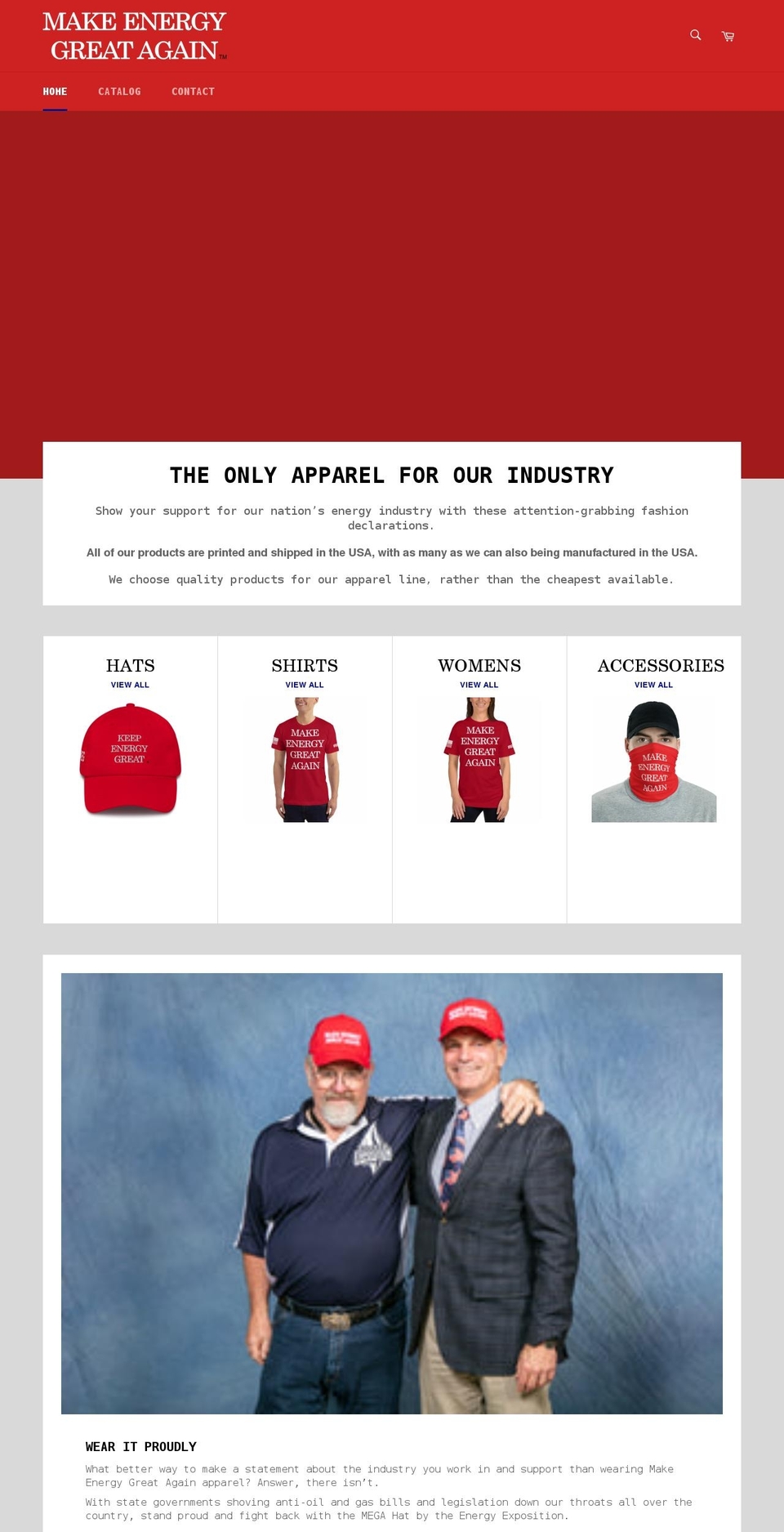 keepenergygreat.com shopify website screenshot