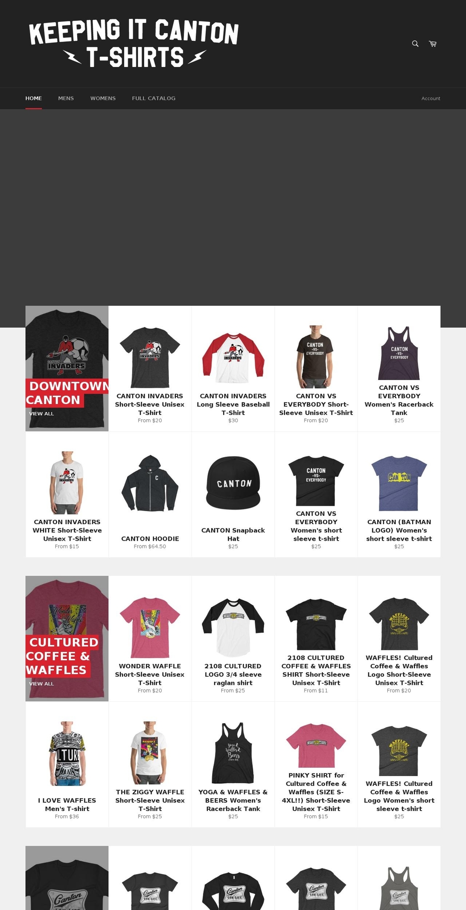 keepingitcanton.com — Shopify storefront screenshot