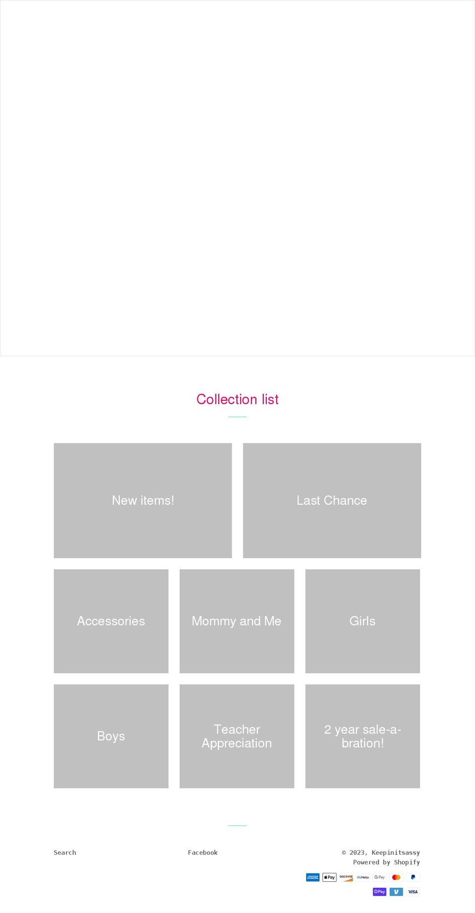 keepinitsassy.net shopify website screenshot