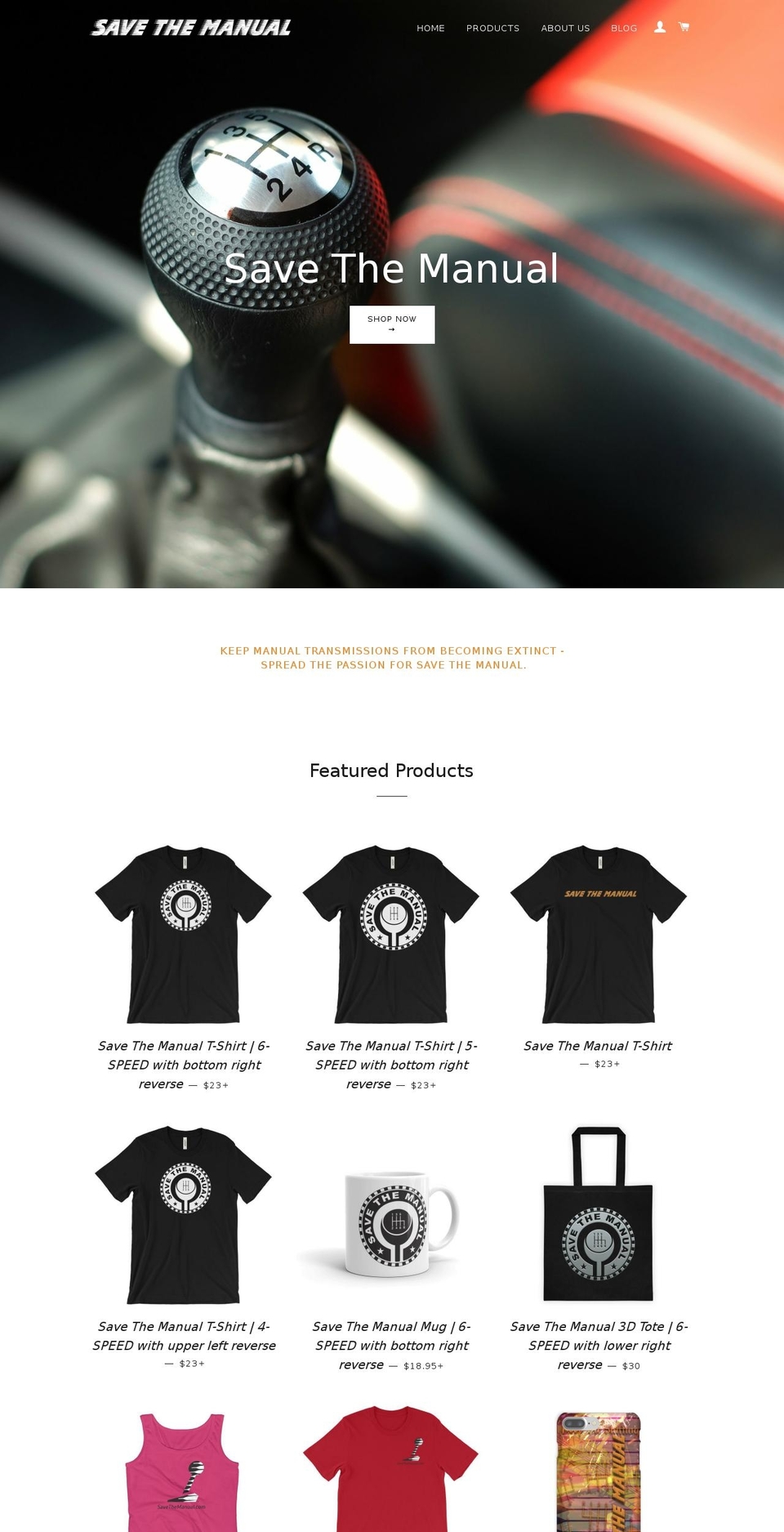 keeponshifting.com — Shopify storefront screenshot