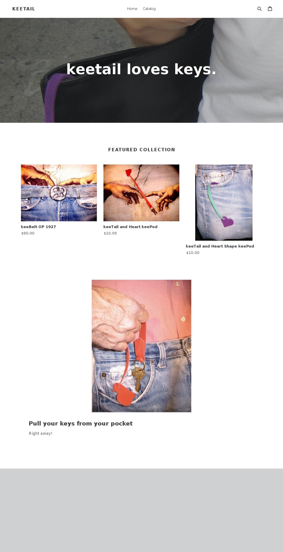 keetail.com — Shopify storefront screenshot