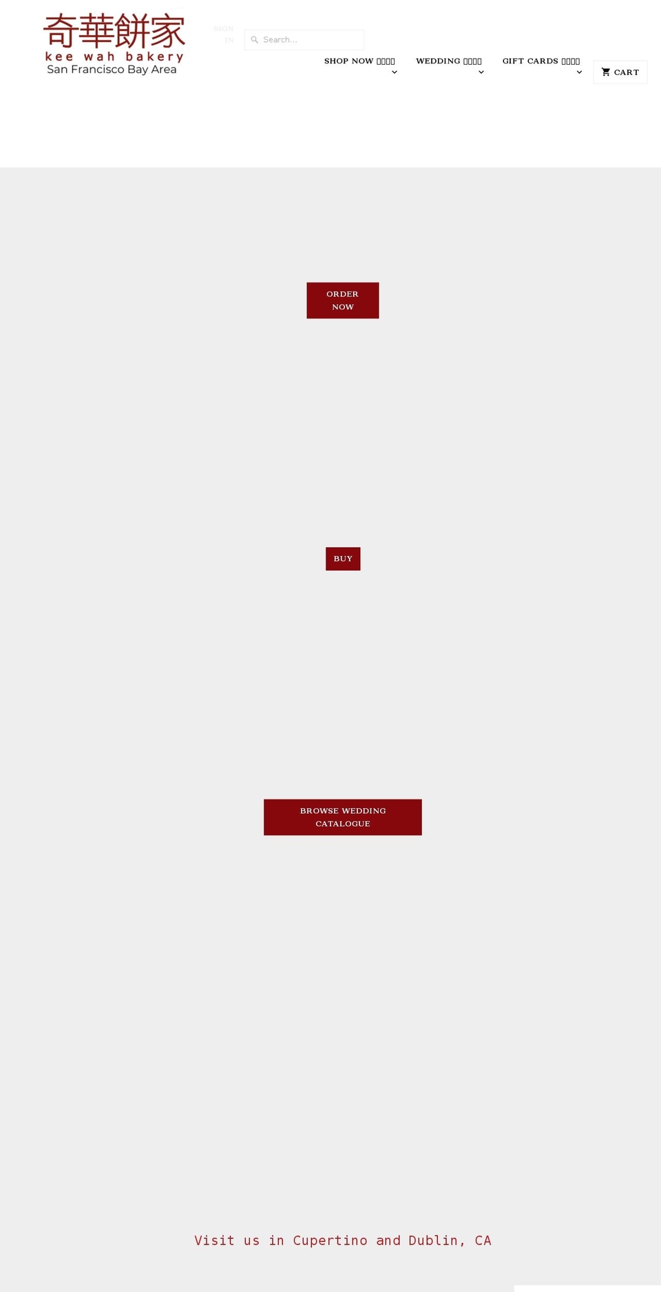 keewahsf.com shopify website screenshot