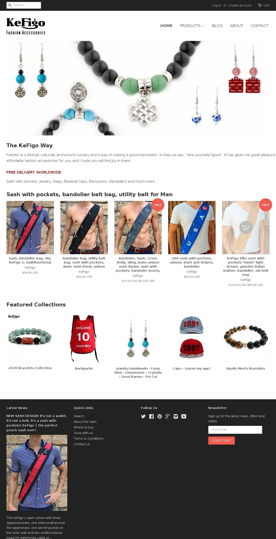 kefigo.com shopify website screenshot