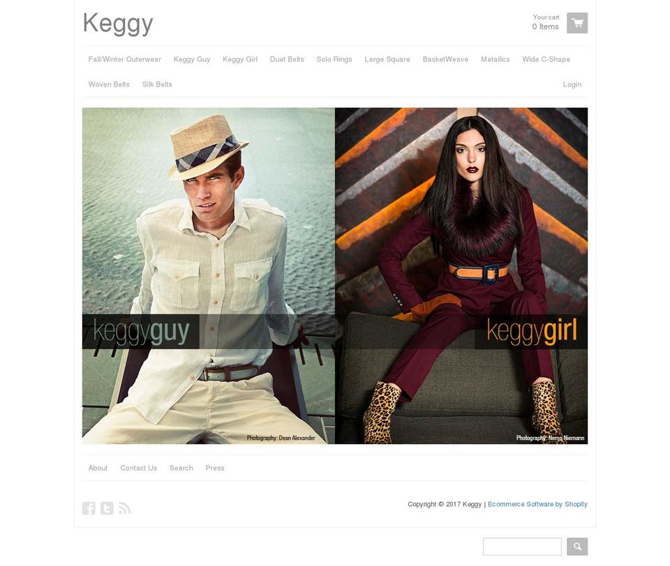 keggy.com shopify website screenshot