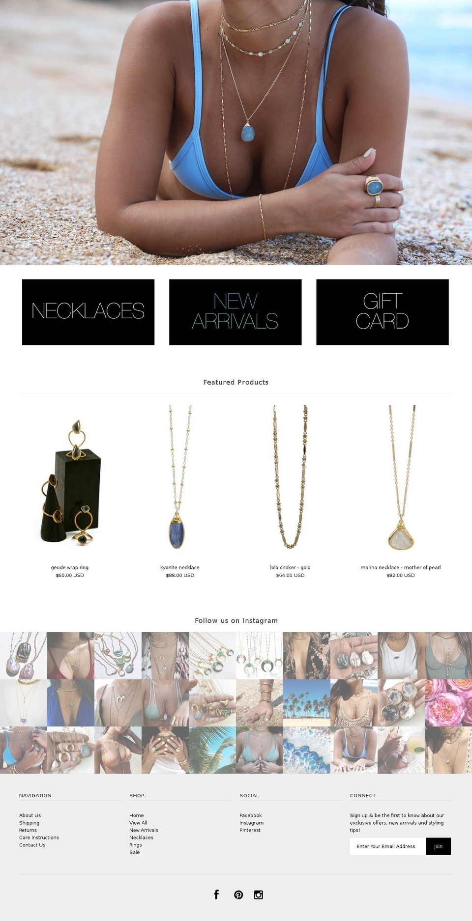 keijewelry.com shopify website screenshot