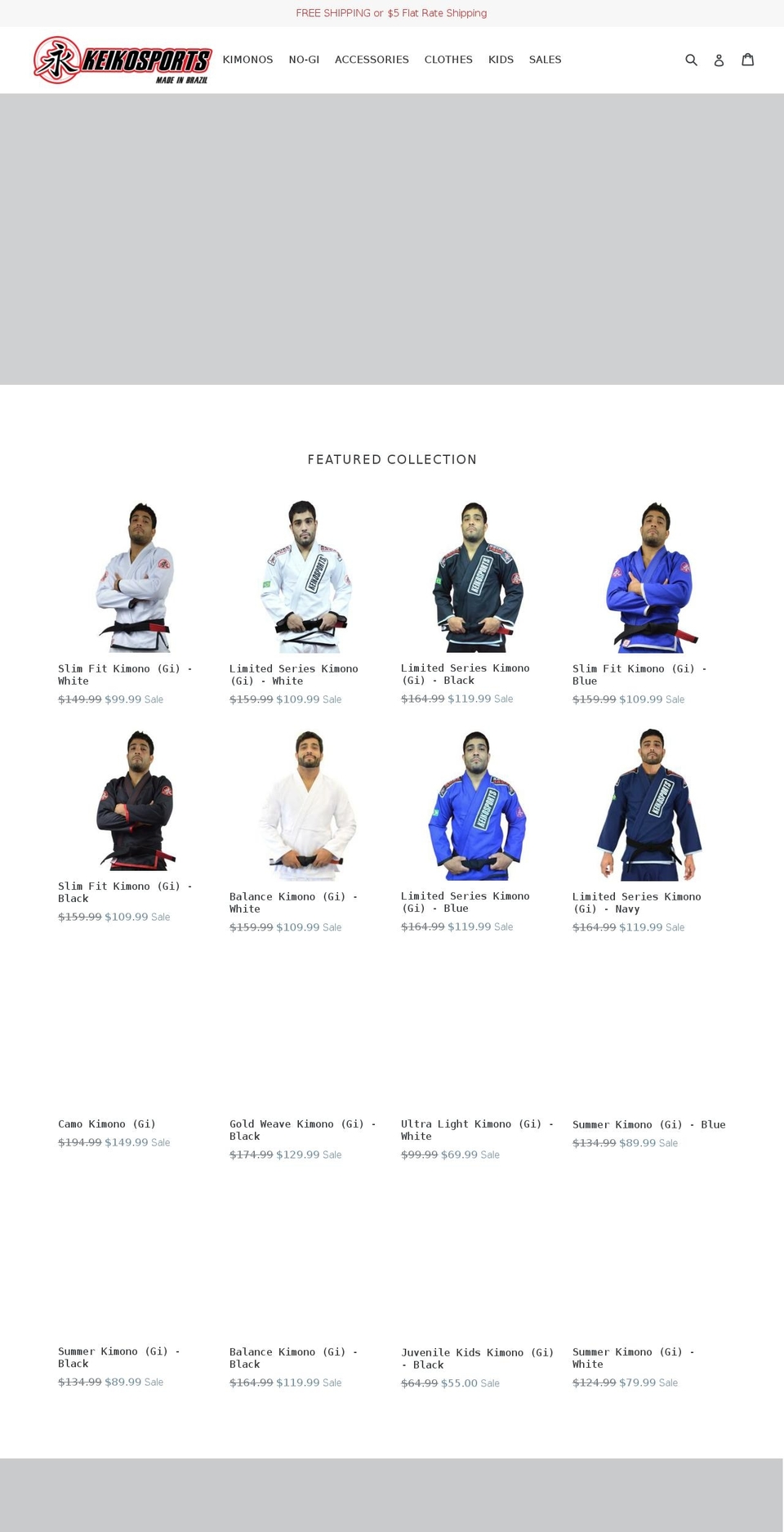 keikousa.com — Shopify storefront screenshot