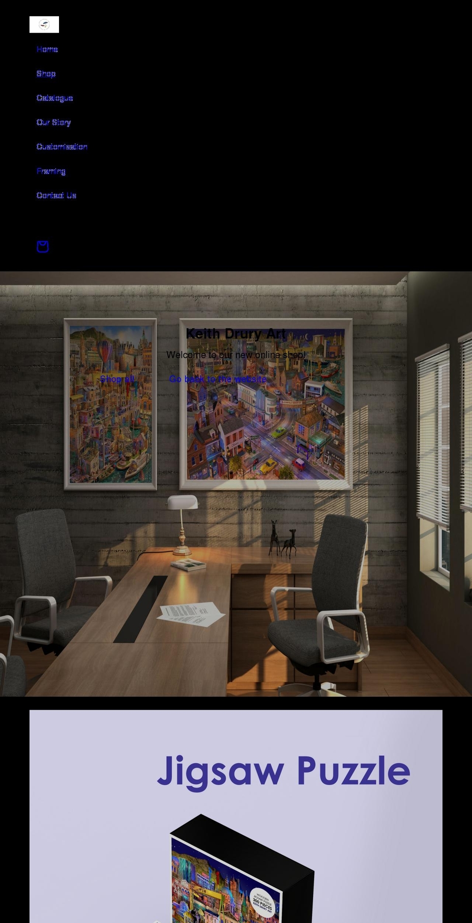 keith-drury-art-online-store.myshopify.com shopify website screenshot