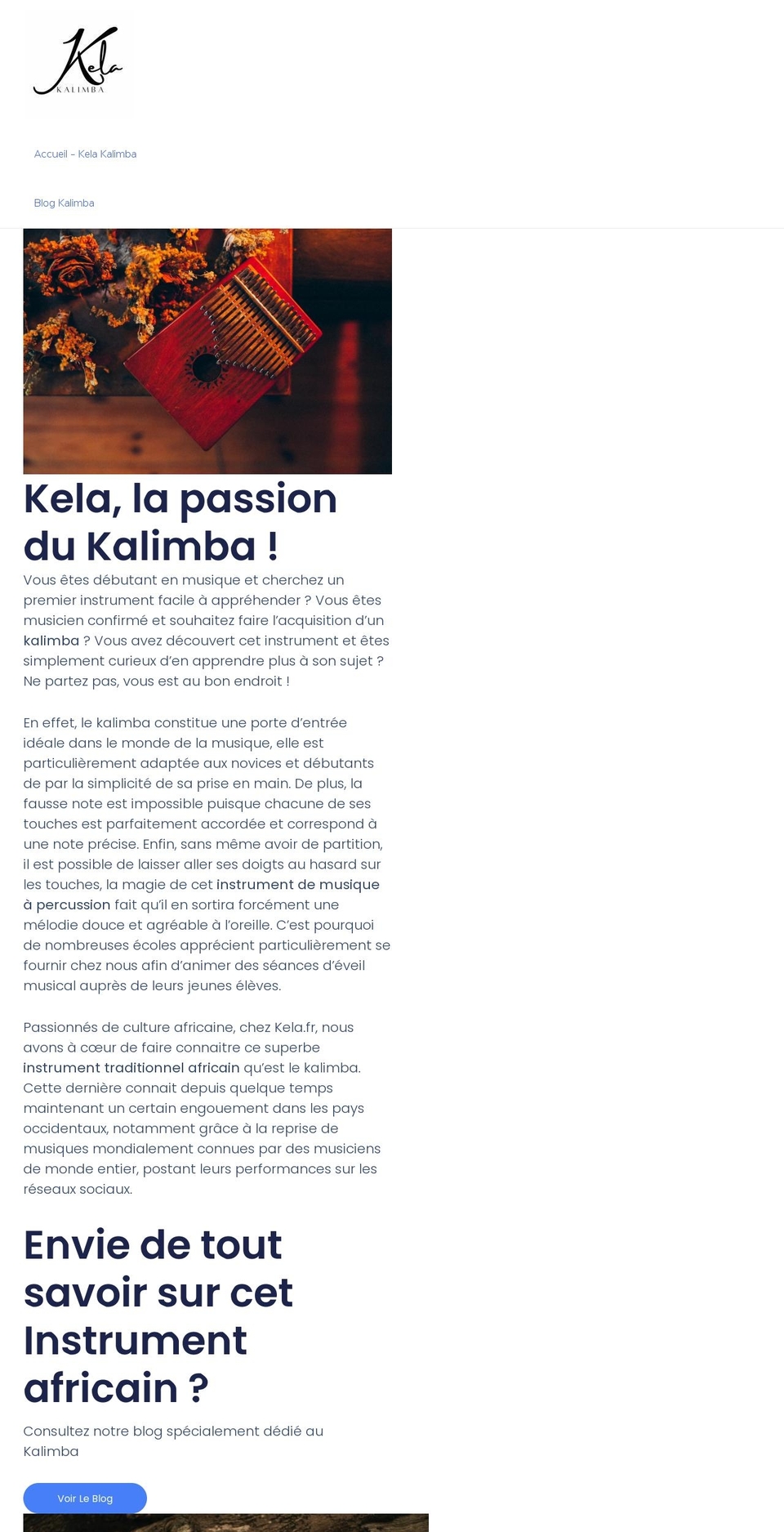 kela.fr shopify website screenshot