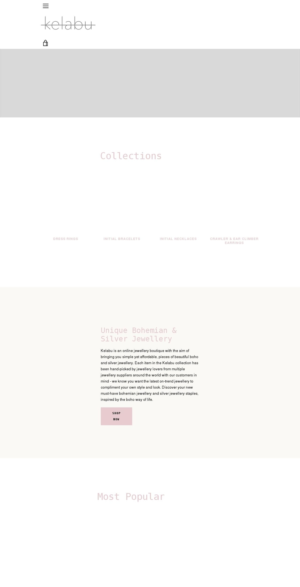 kelabu.co.uk shopify website screenshot