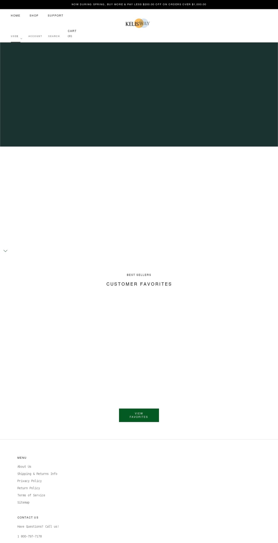 kelisway.com shopify website screenshot