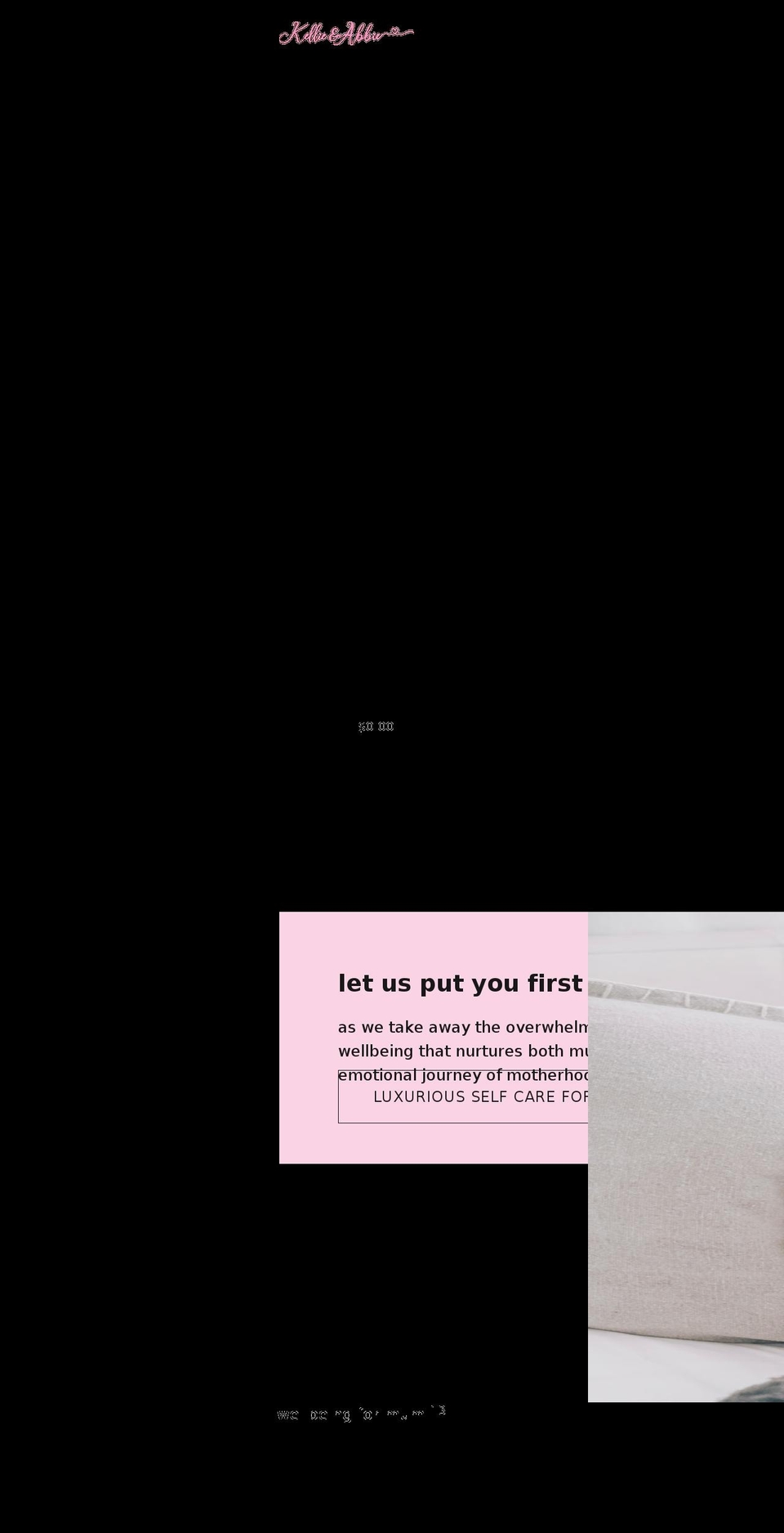 kellieandabbie.com.au shopify website screenshot
