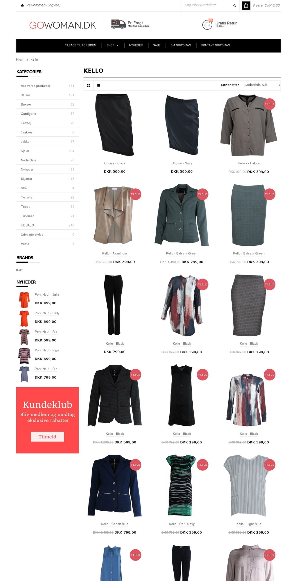 kello.dk shopify website screenshot