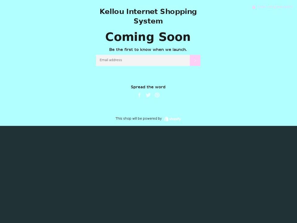 kellou.com — Shopify storefront screenshot