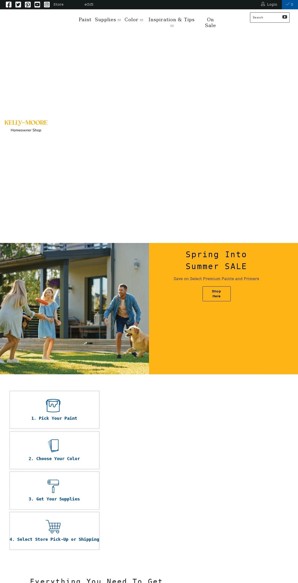 kellymooreshop.com shopify website screenshot