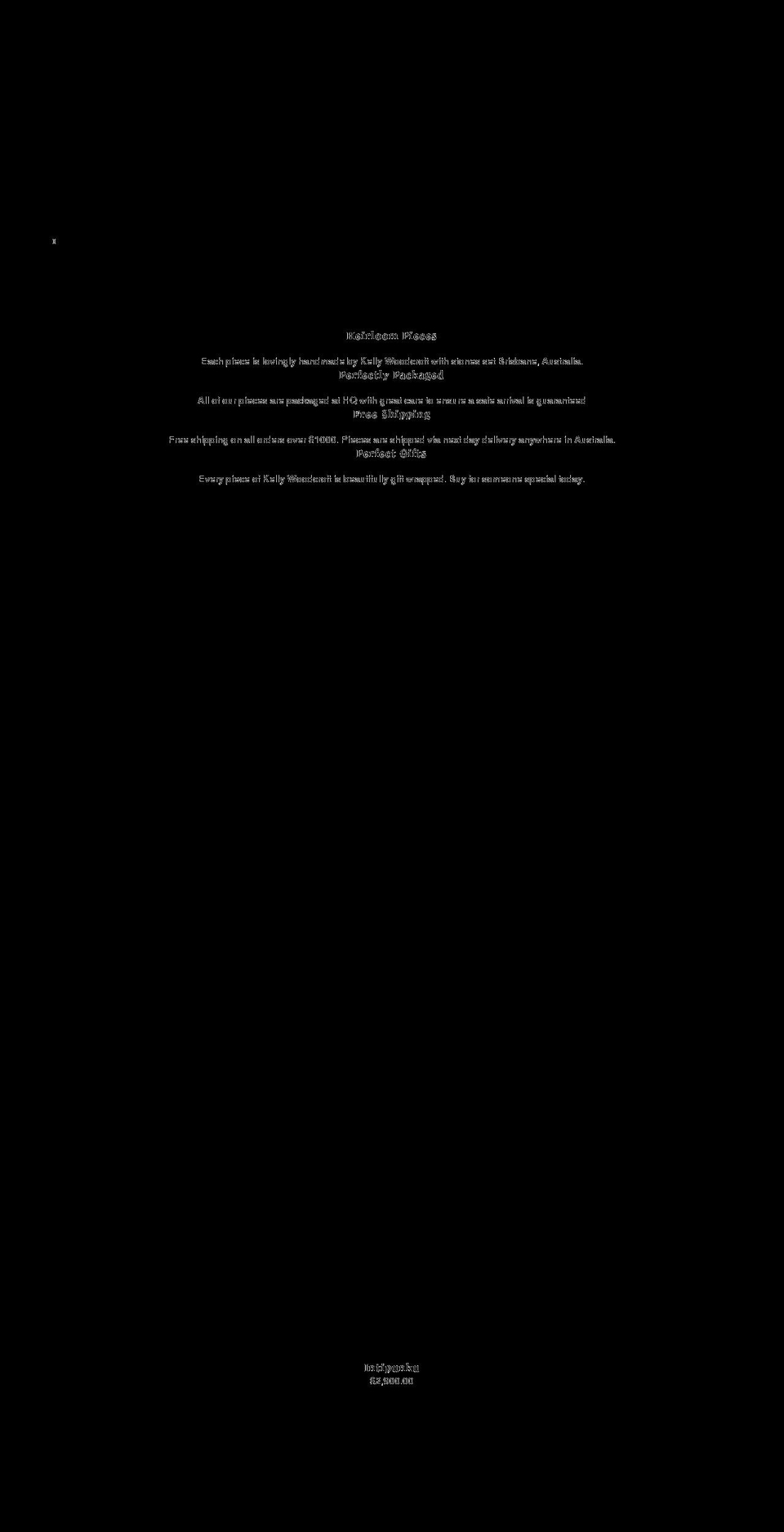 kellywoodcroft.com shopify website screenshot