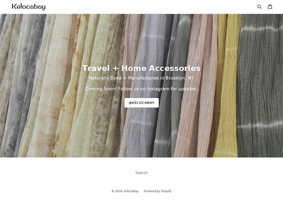 kelocabay.com — Shopify storefront screenshot