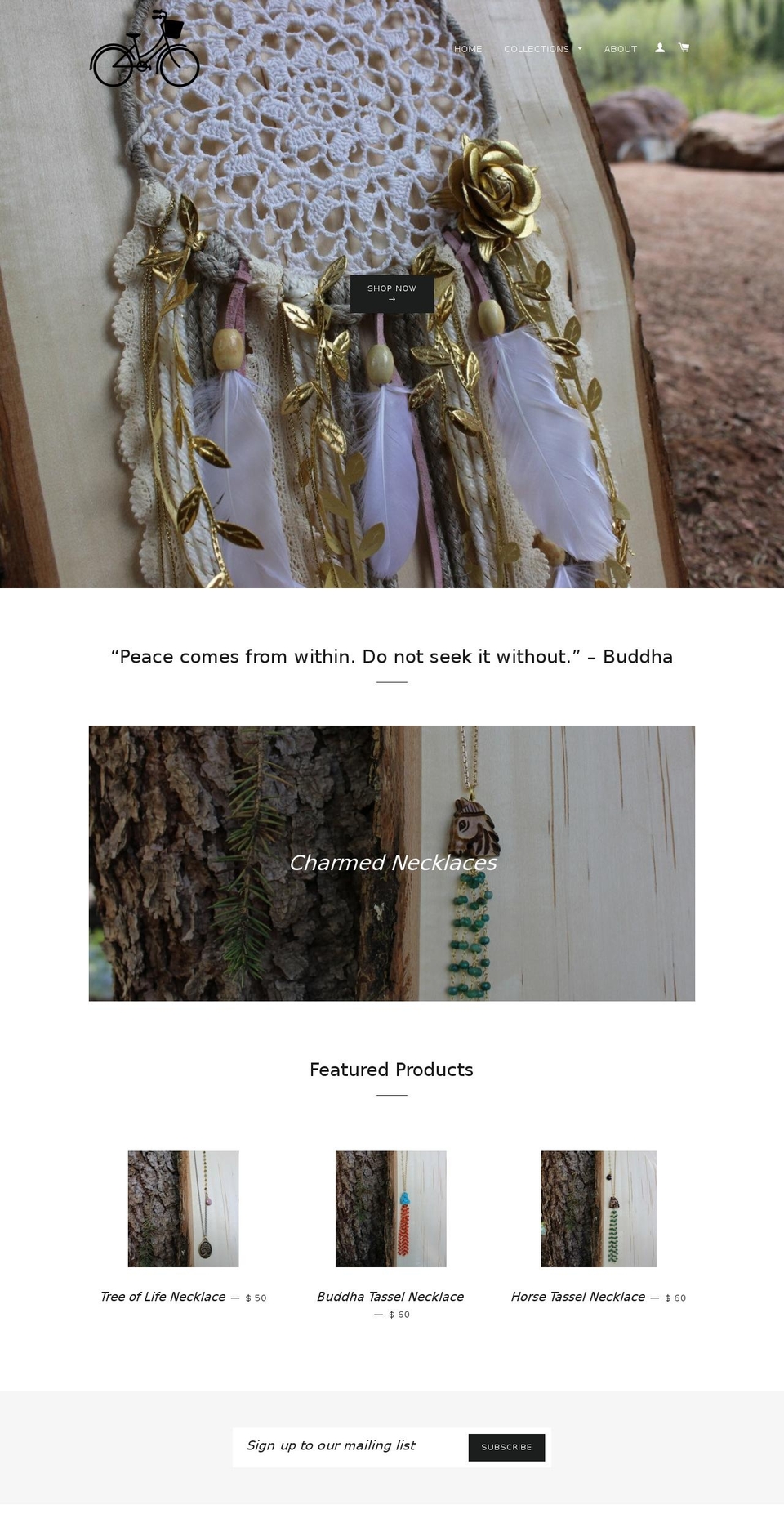 kelseyelizabethnaples.com — Shopify storefront screenshot