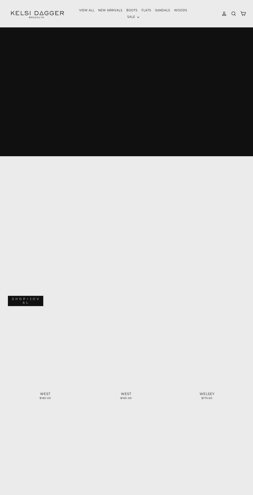 kelsidaggerbk.com shopify website screenshot