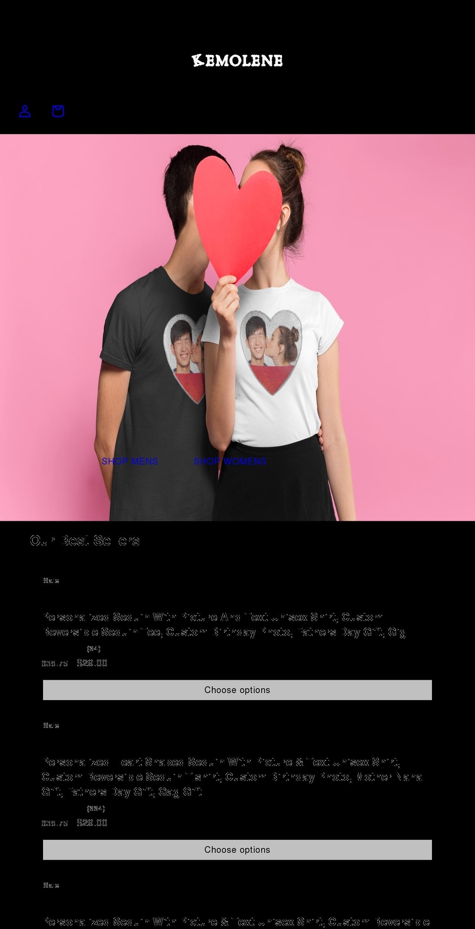 kemolene.com shopify website screenshot