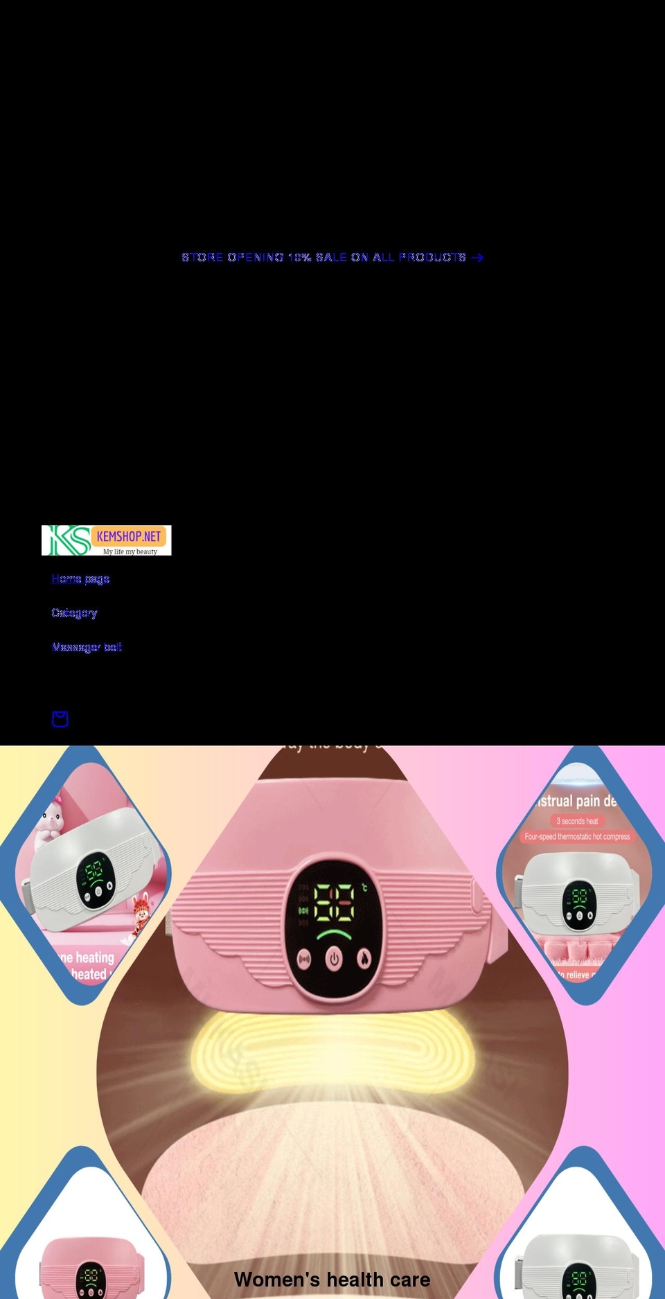 kemshop.net shopify website screenshot