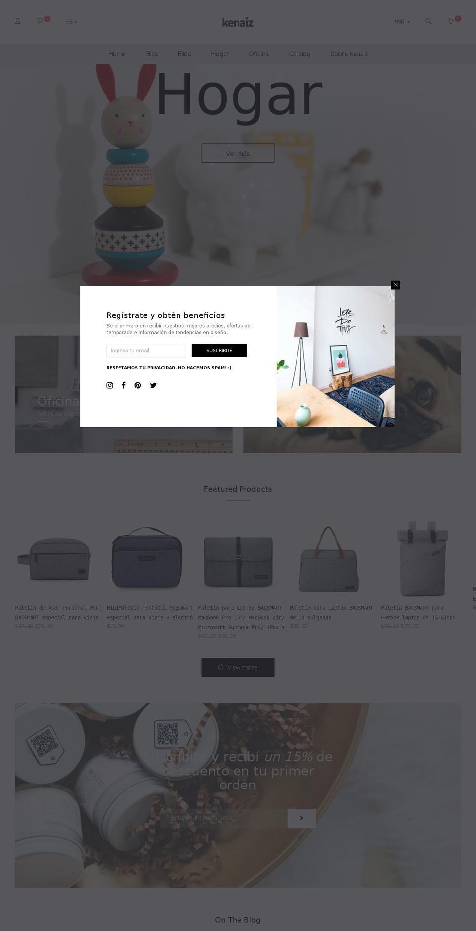 cosre-home-clean Shopify theme site example kenaiz.com