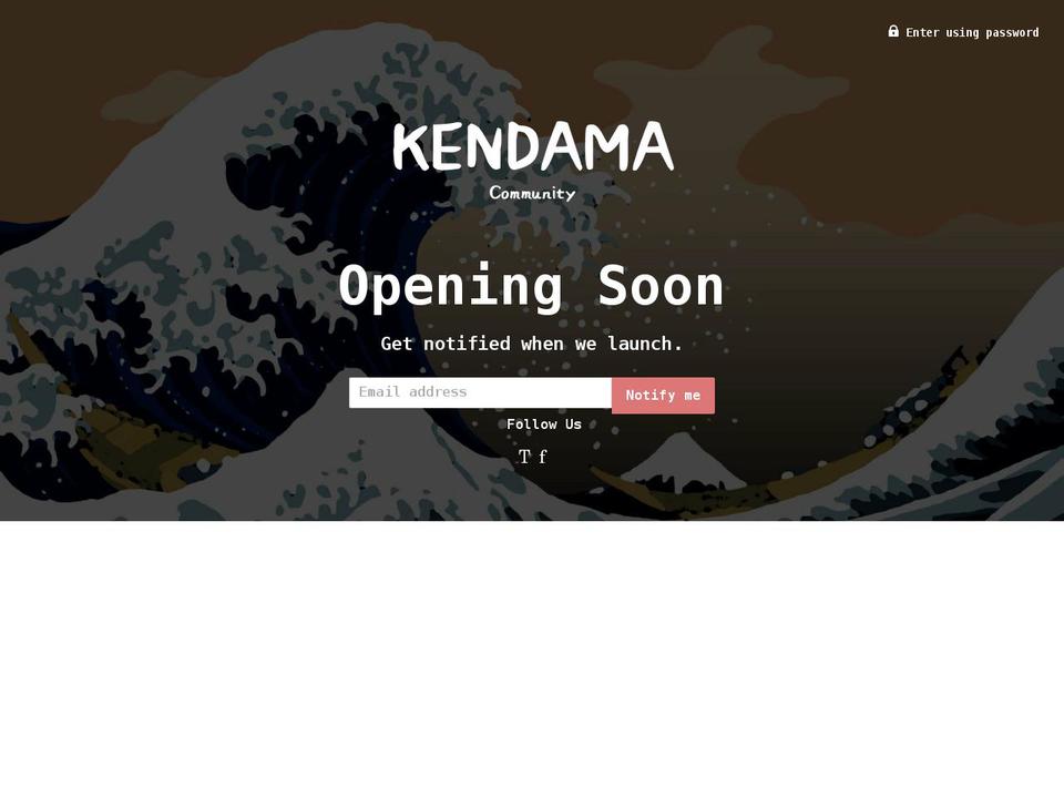 kendama.co shopify website screenshot