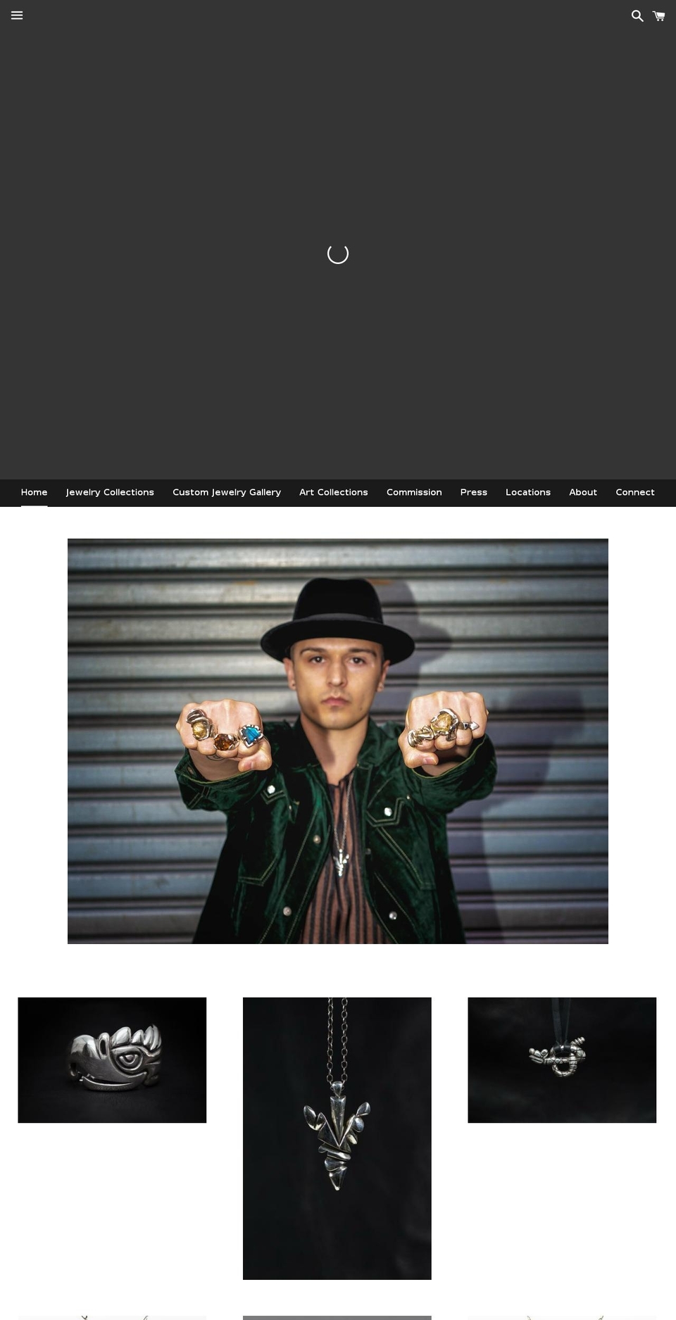 kenfurystore.com shopify website screenshot