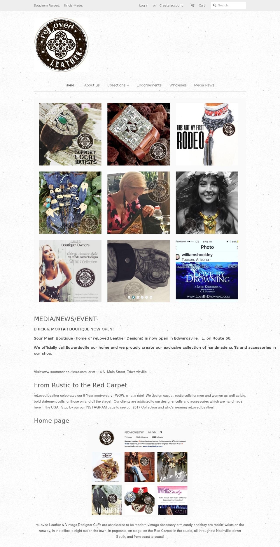 kenneathia.com — Shopify storefront screenshot