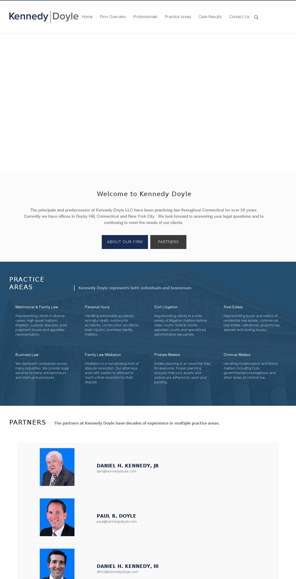 kennedydoyle.com shopify website screenshot