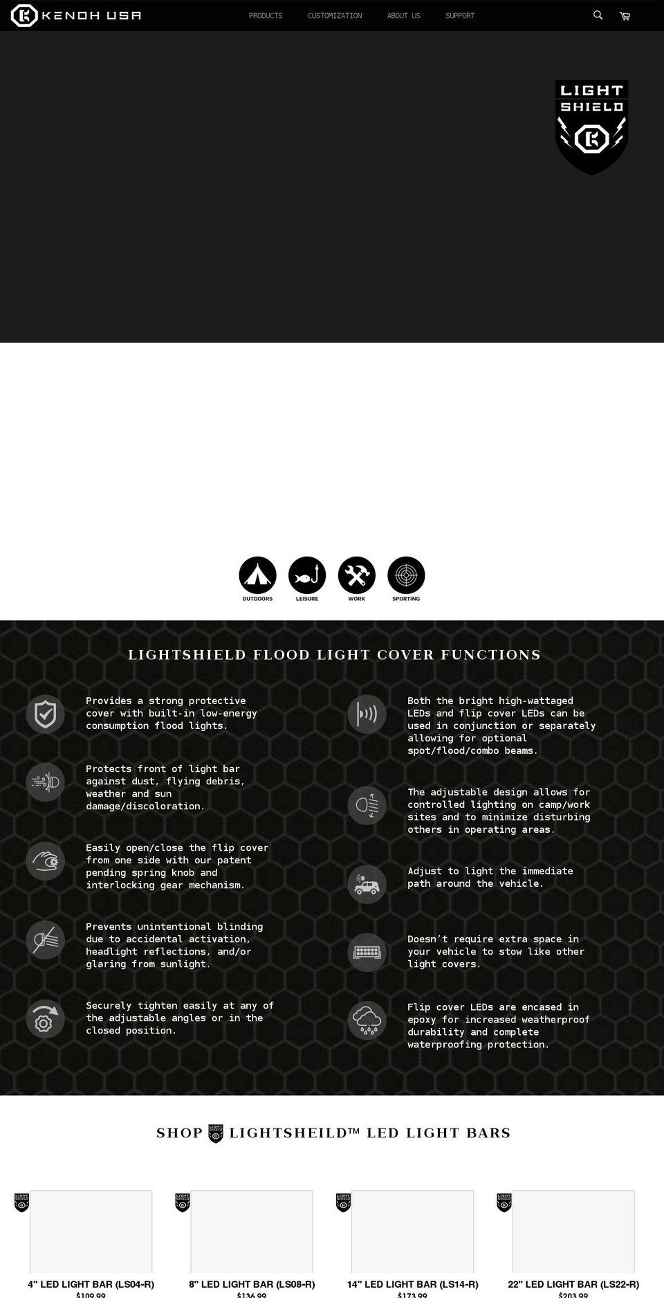 kenohusa.com shopify website screenshot
