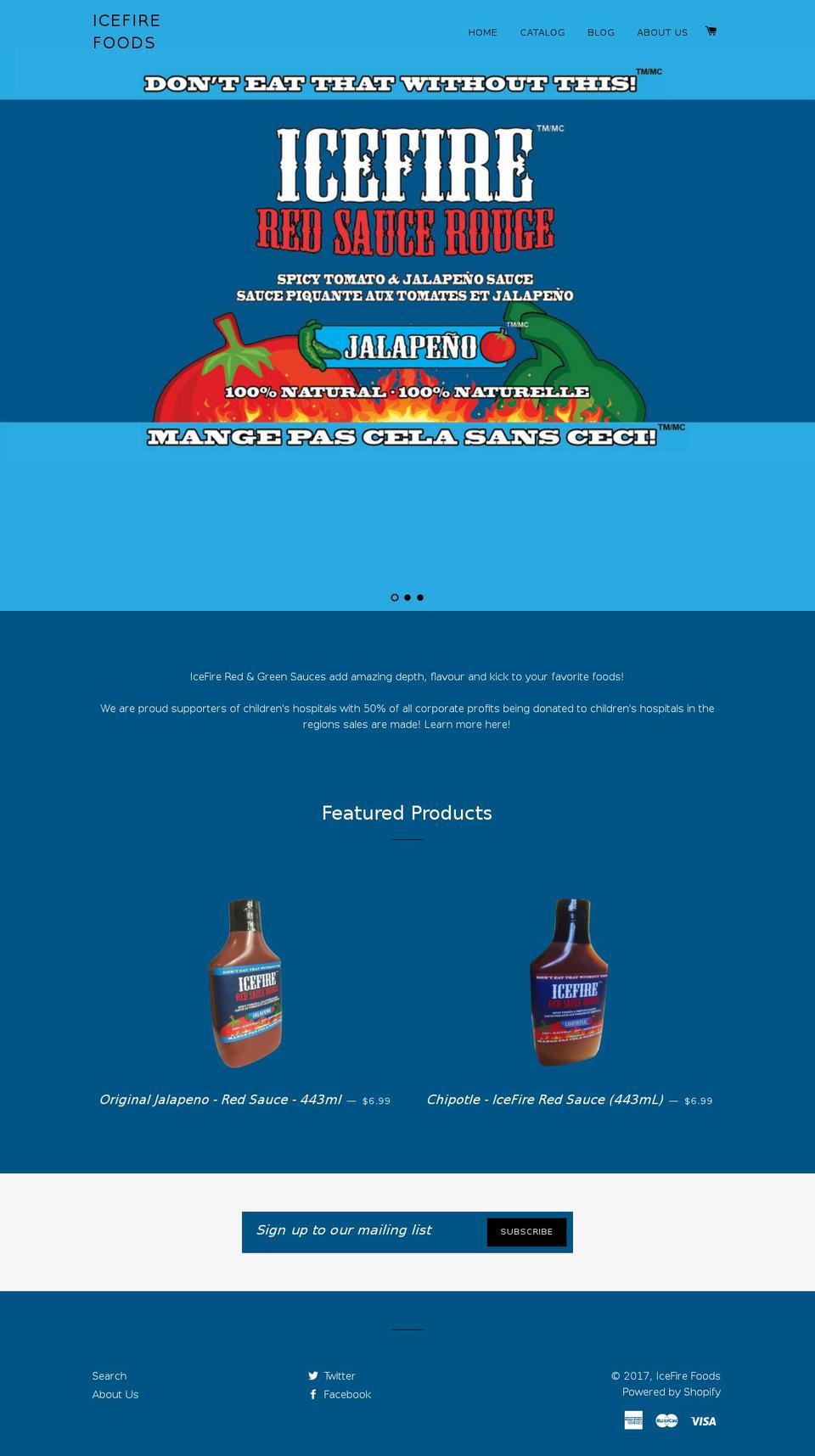 kenshotsauce.com shopify website screenshot