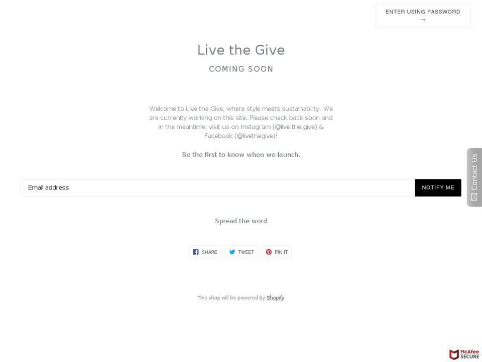 kensie-kate.com shopify website screenshot
