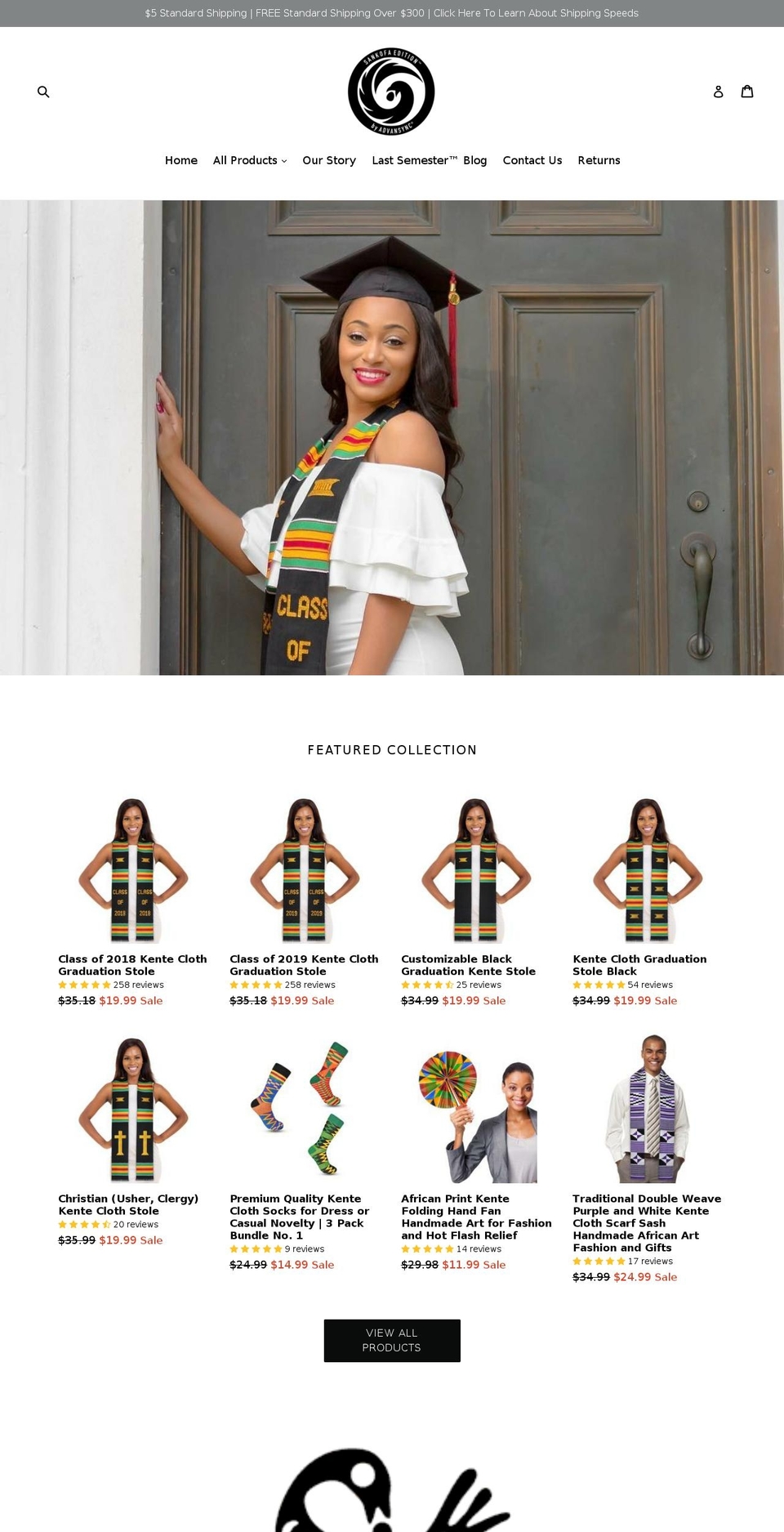 kentesash.com — Shopify storefront screenshot