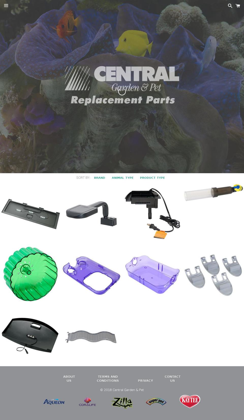 kentmarineparts.com — Shopify storefront screenshot