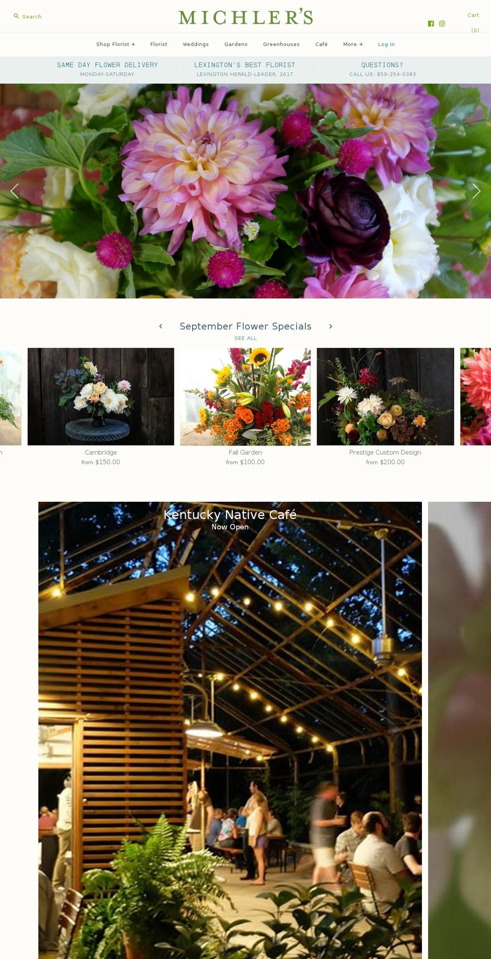 kentuckynative.com — Shopify storefront screenshot