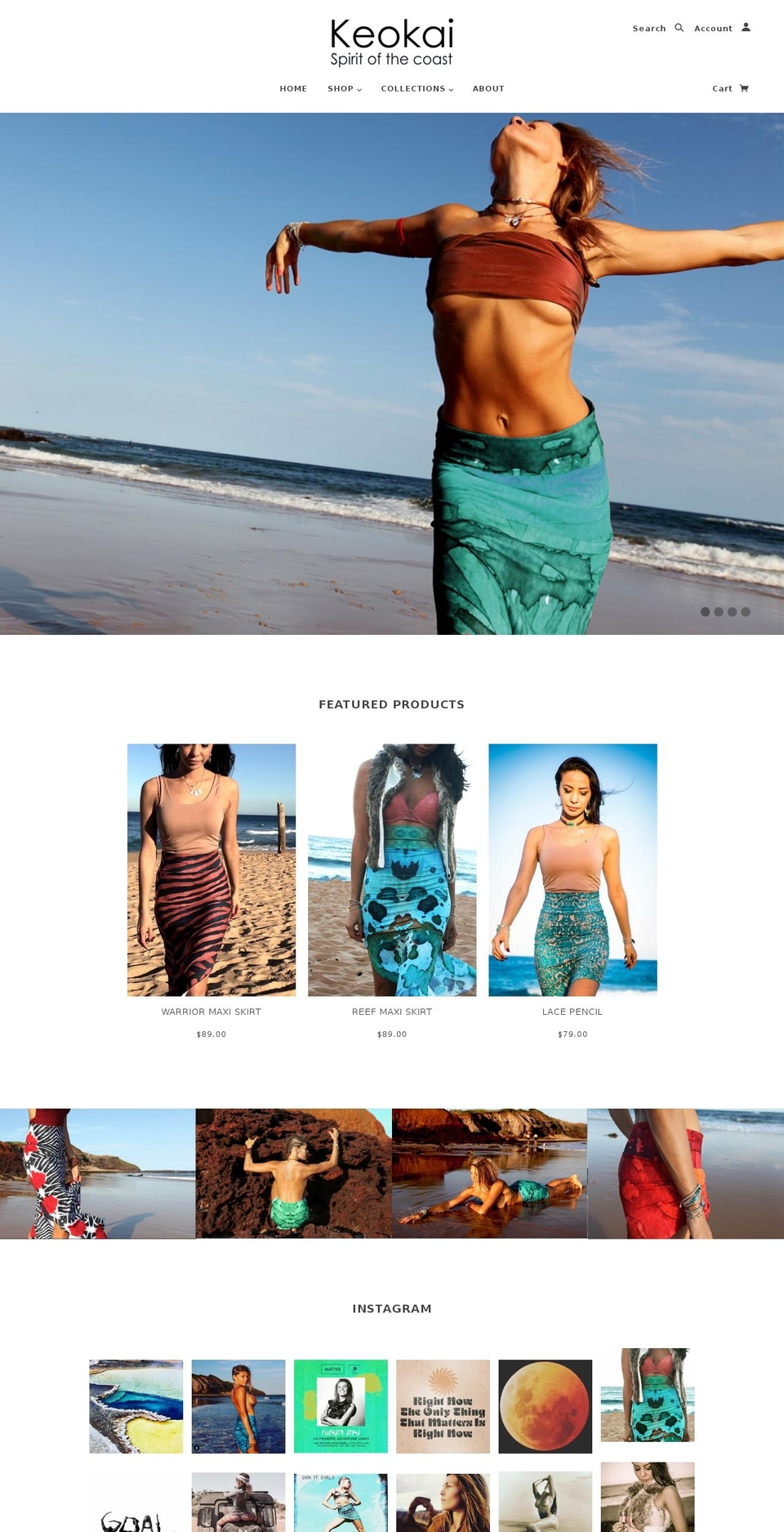 keokai.com — Shopify storefront screenshot