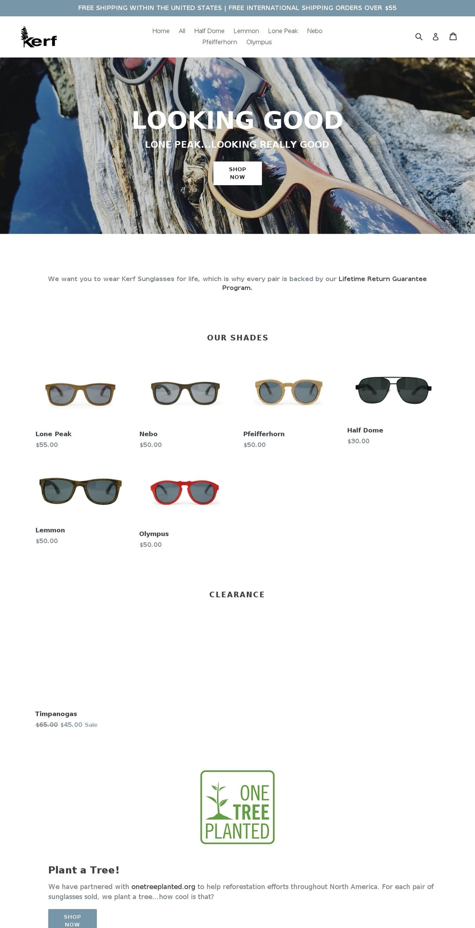 kerfgear.com — Shopify storefront screenshot