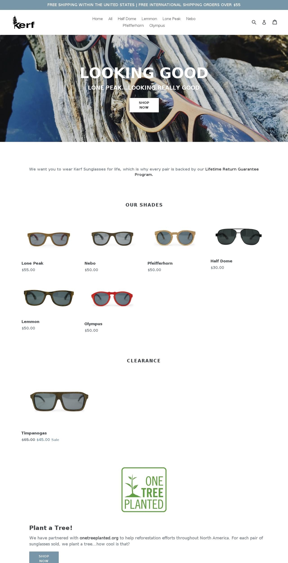 kerfstore.com — Shopify storefront screenshot