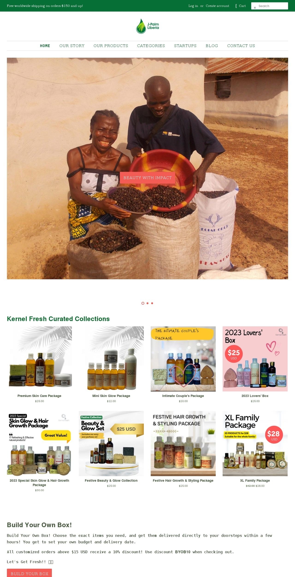 kernelfreshpremium.com shopify website screenshot