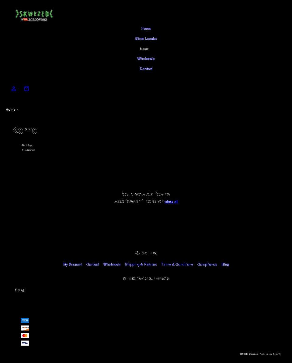 kernelvapors.com — Shopify storefront screenshot