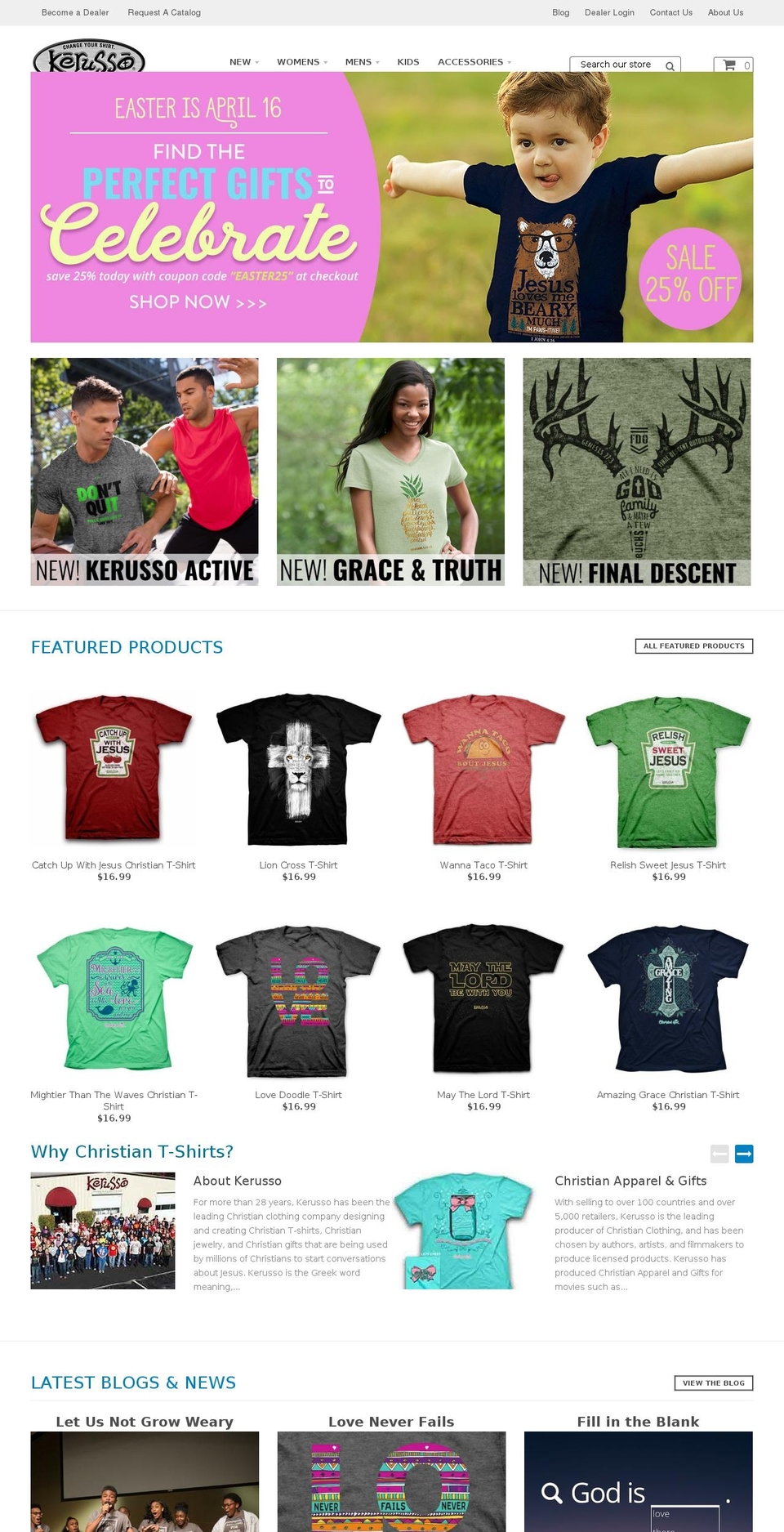 kerussoart.com shopify website screenshot