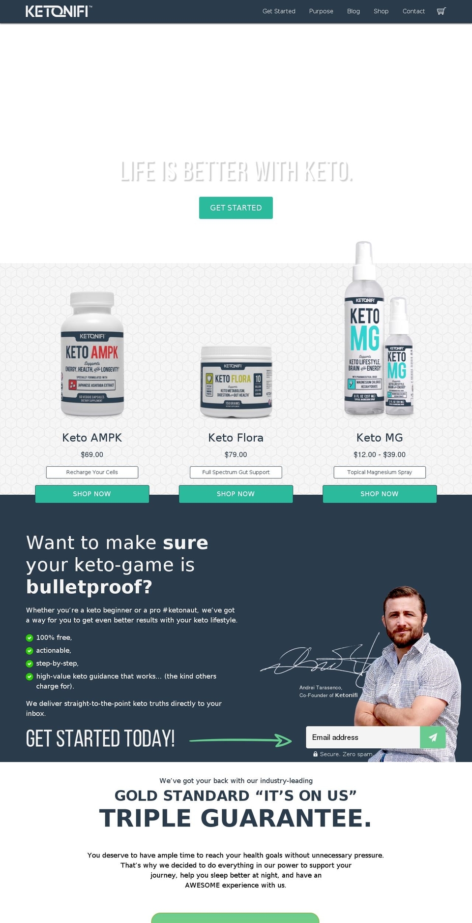 ketobeauty.com — Shopify storefront screenshot