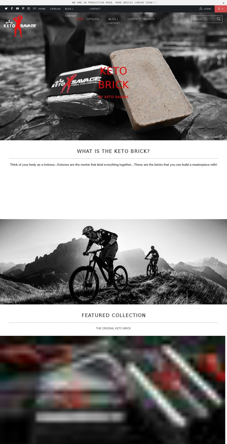 ketobrick.com — Shopify storefront screenshot