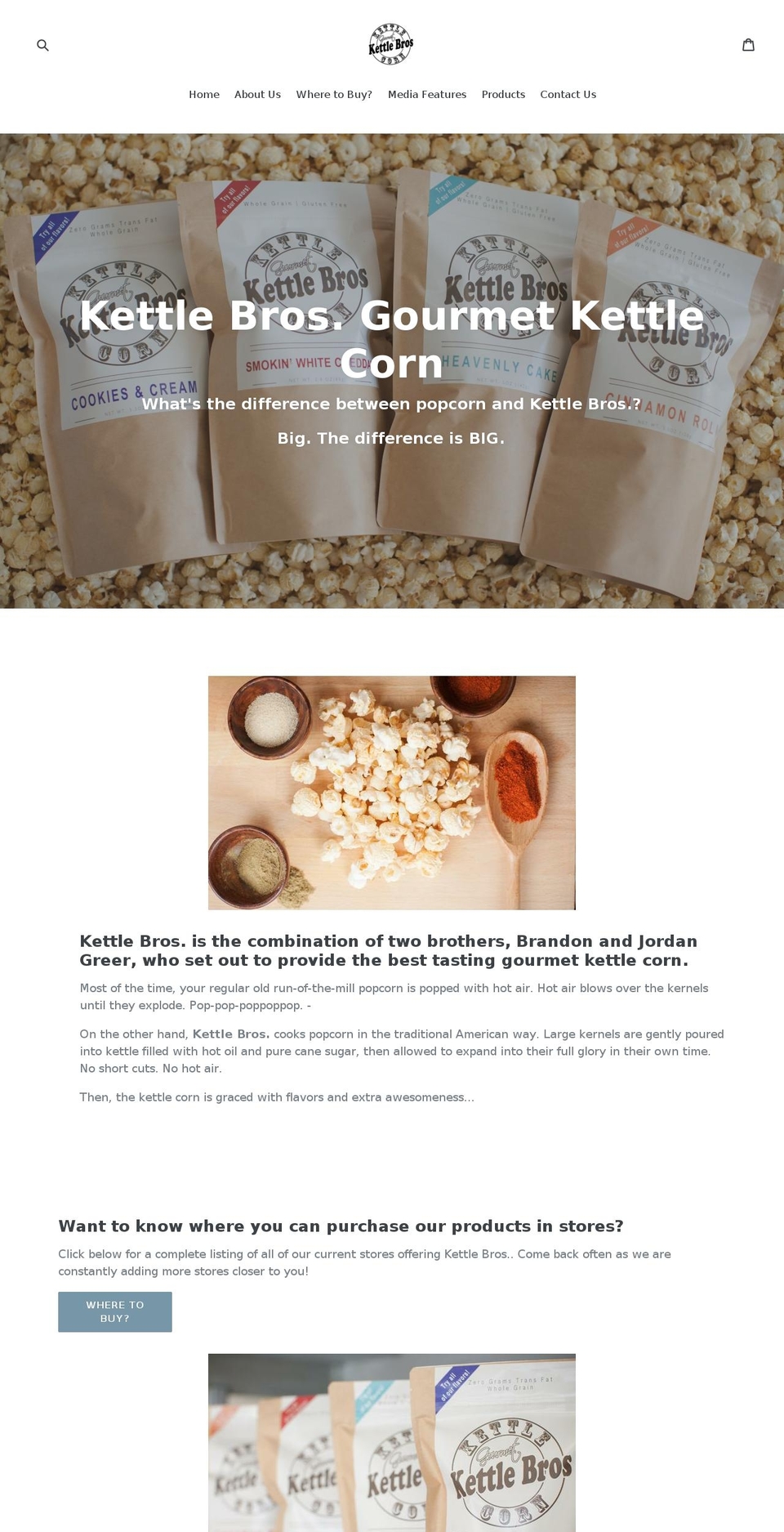 kettlebros.com shopify website screenshot