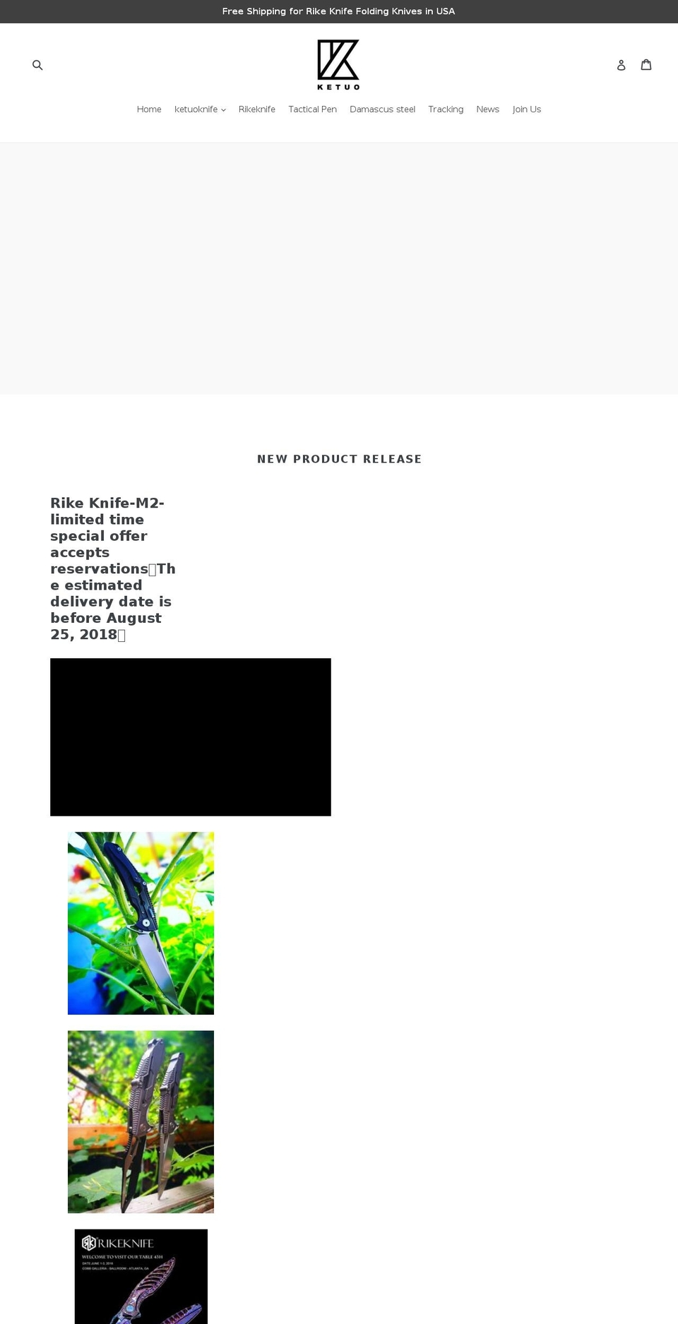 ketuousa.com shopify website screenshot