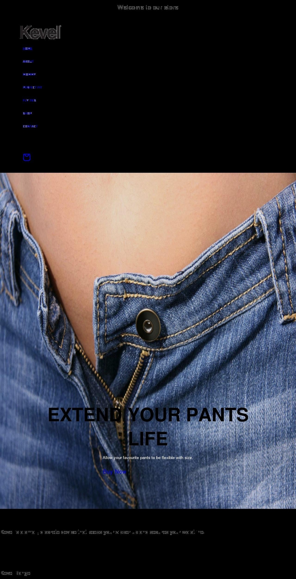 kevelflyties.com shopify website screenshot