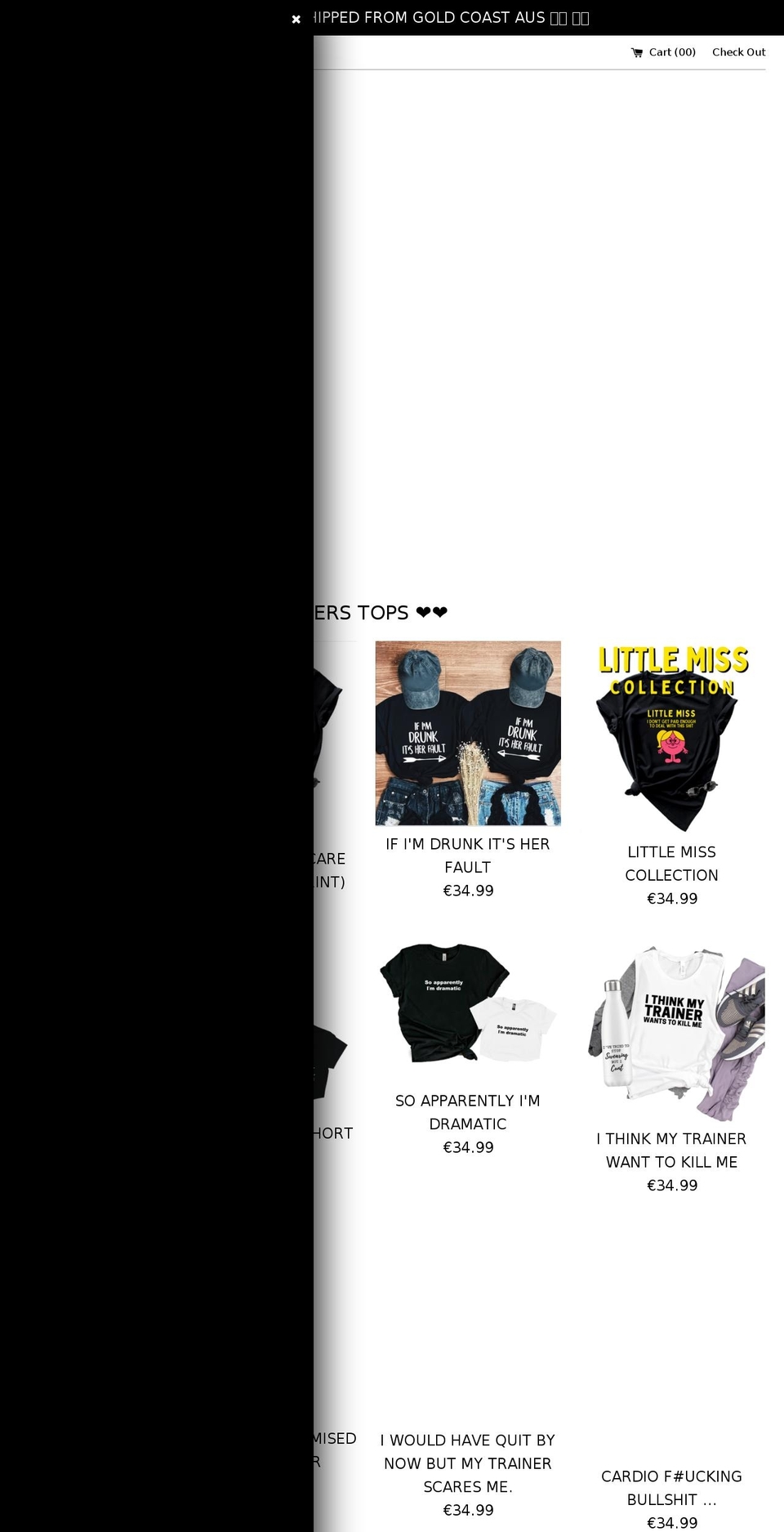 kevinsmichaels.com shopify website screenshot